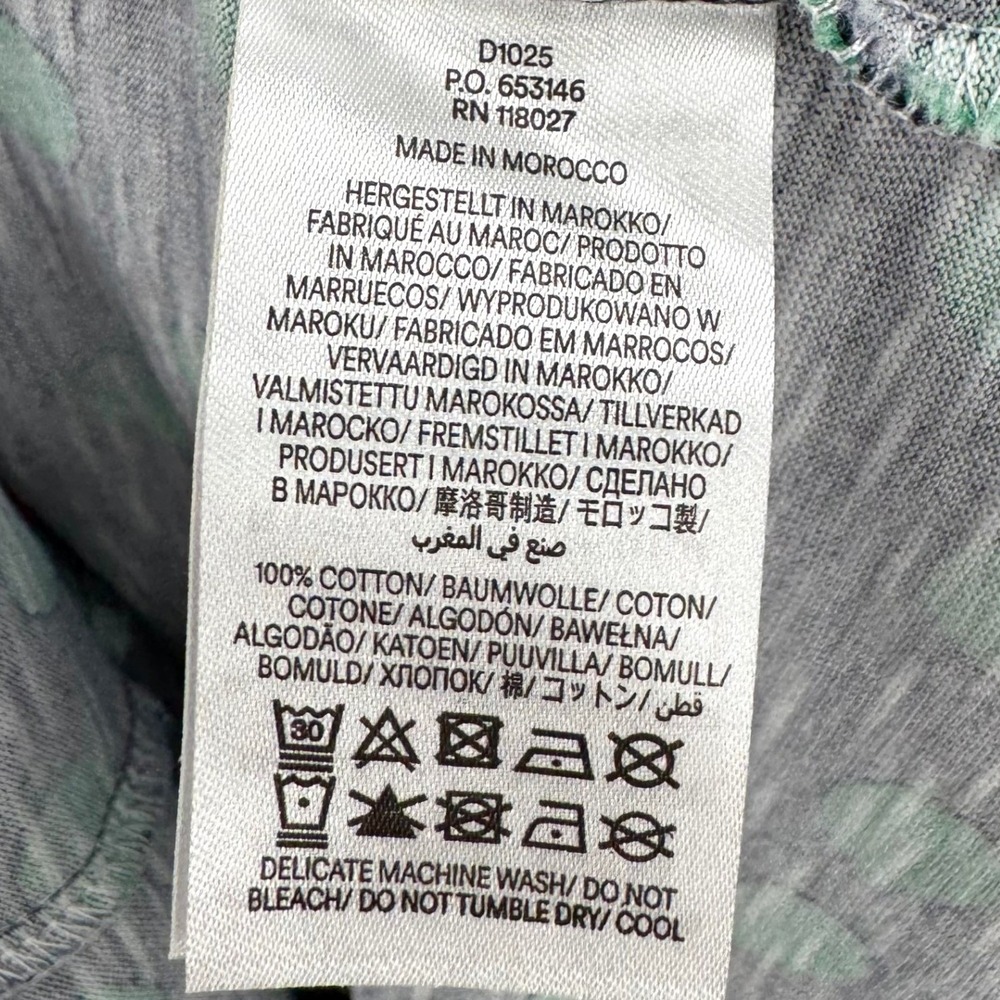 Boden Florrie Blue/Green Polka Dot Long Sleeve 100% Cotton Dress Women's 14R - Picture 12 of 12